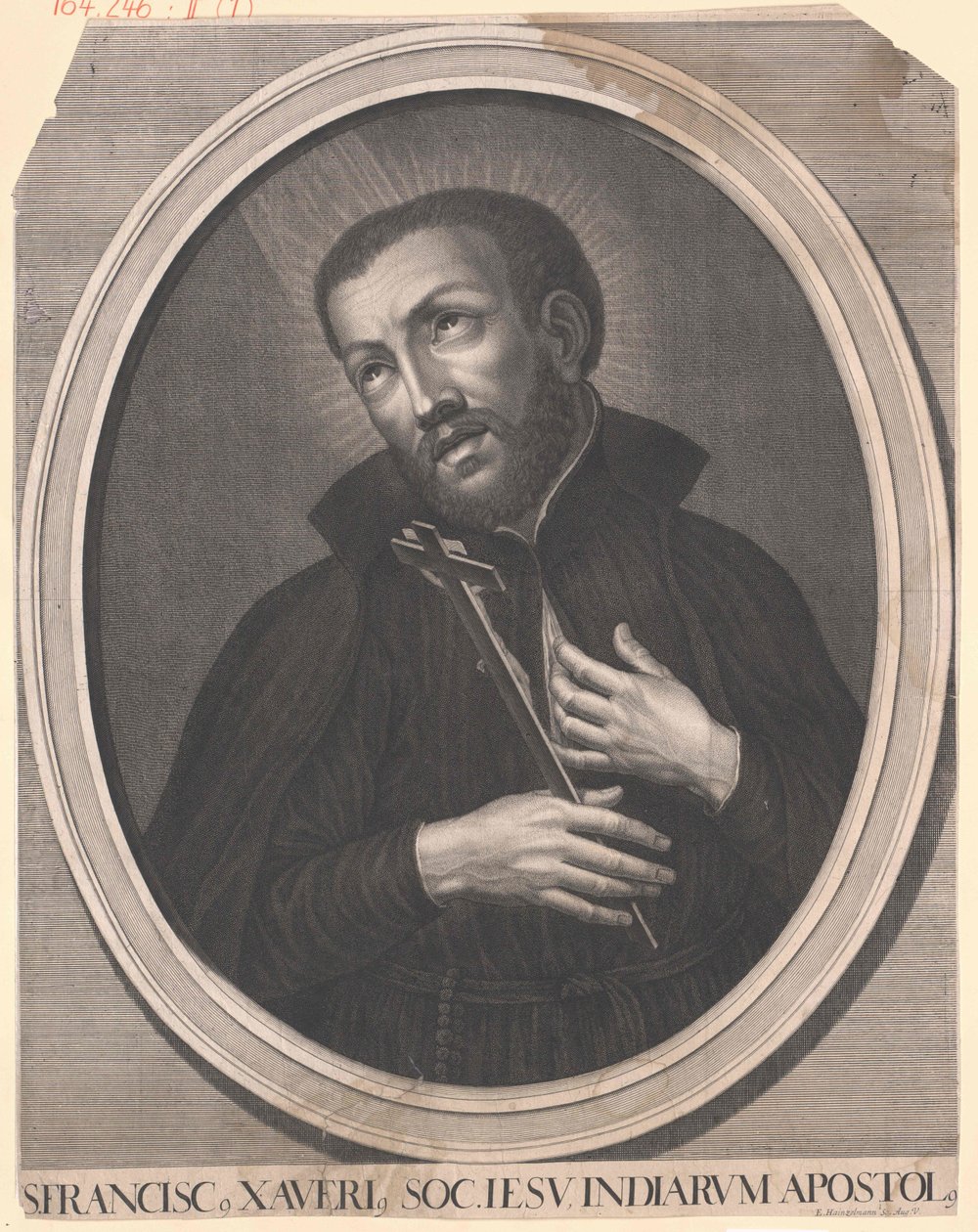 Saint Francis Xavier av Artist Unknown