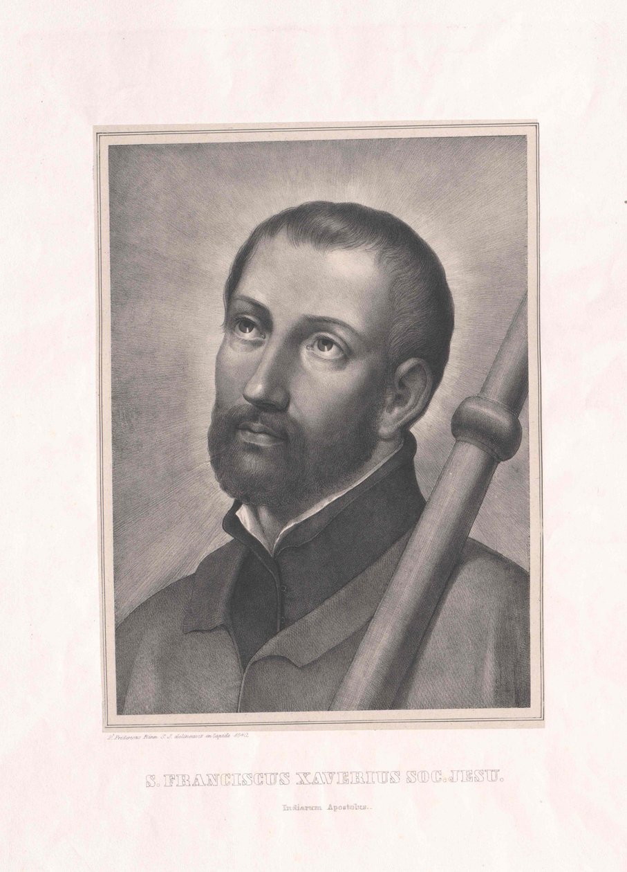 Saint Francis Xavier av Artist Unknown