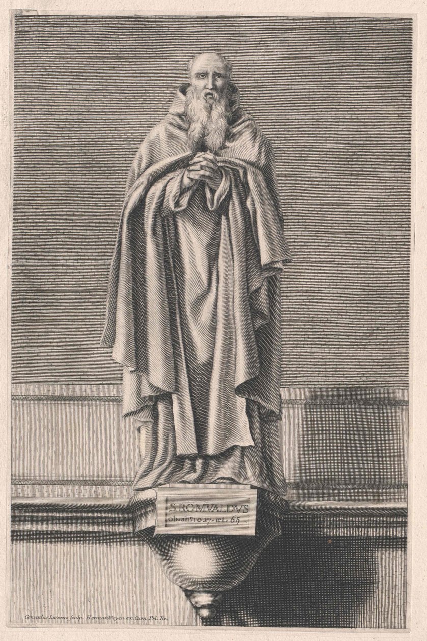 Sankt Romuald av Camaldoli av Artist Unknown