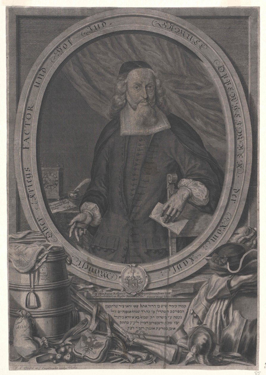 Samuel Oppenheim av Artist Unknown