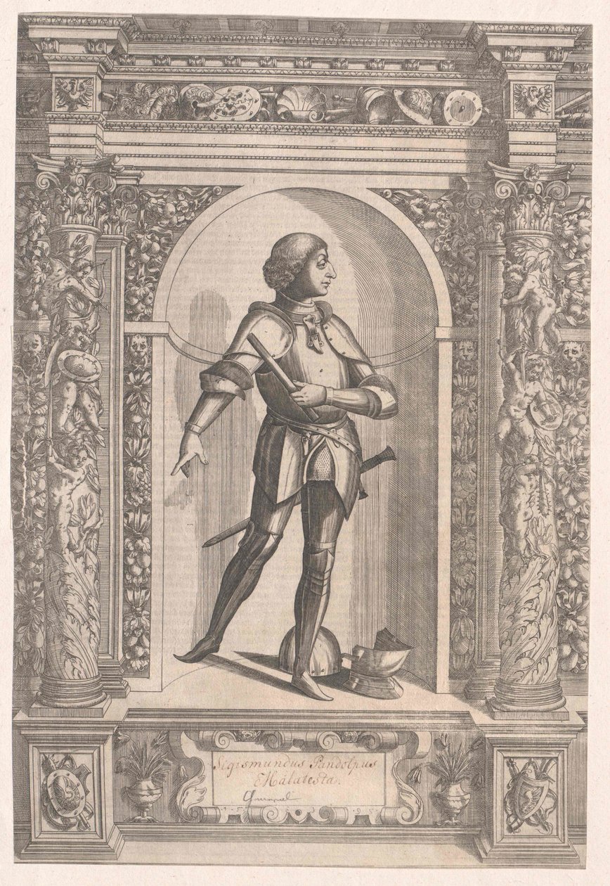 Sigismondo Pandolfo Malatesta av Artist Unknown