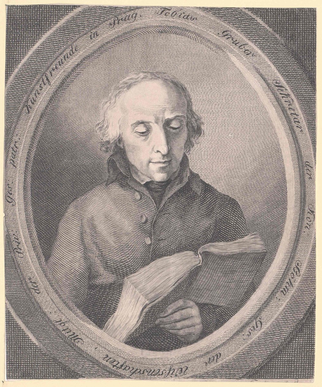 Tobias Gruber (print) av Artist Unknown