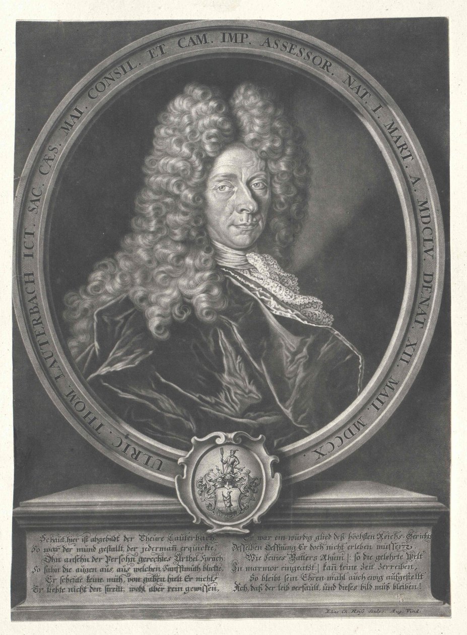 Ulrich Thomas Lauterbach av Artist Unknown