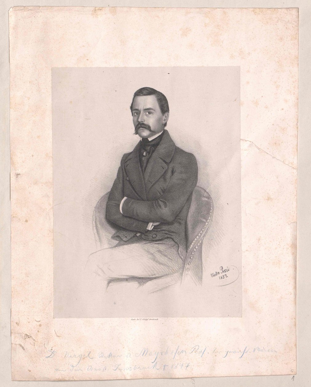 Virgil riddare från Mayrhofer av Artist Unknown