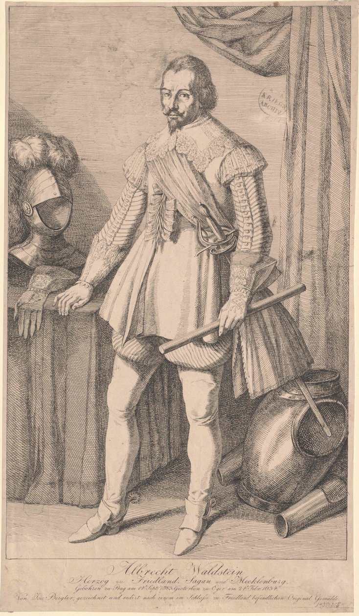 Wallenstein, av Artist Unknown
