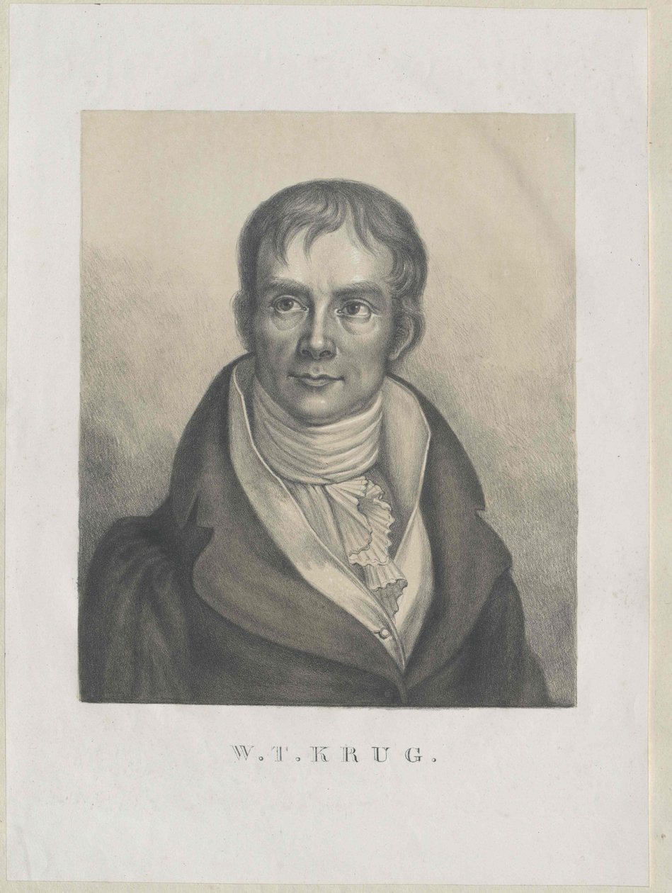 Wilhelm Traugott Krug av Artist Unknown