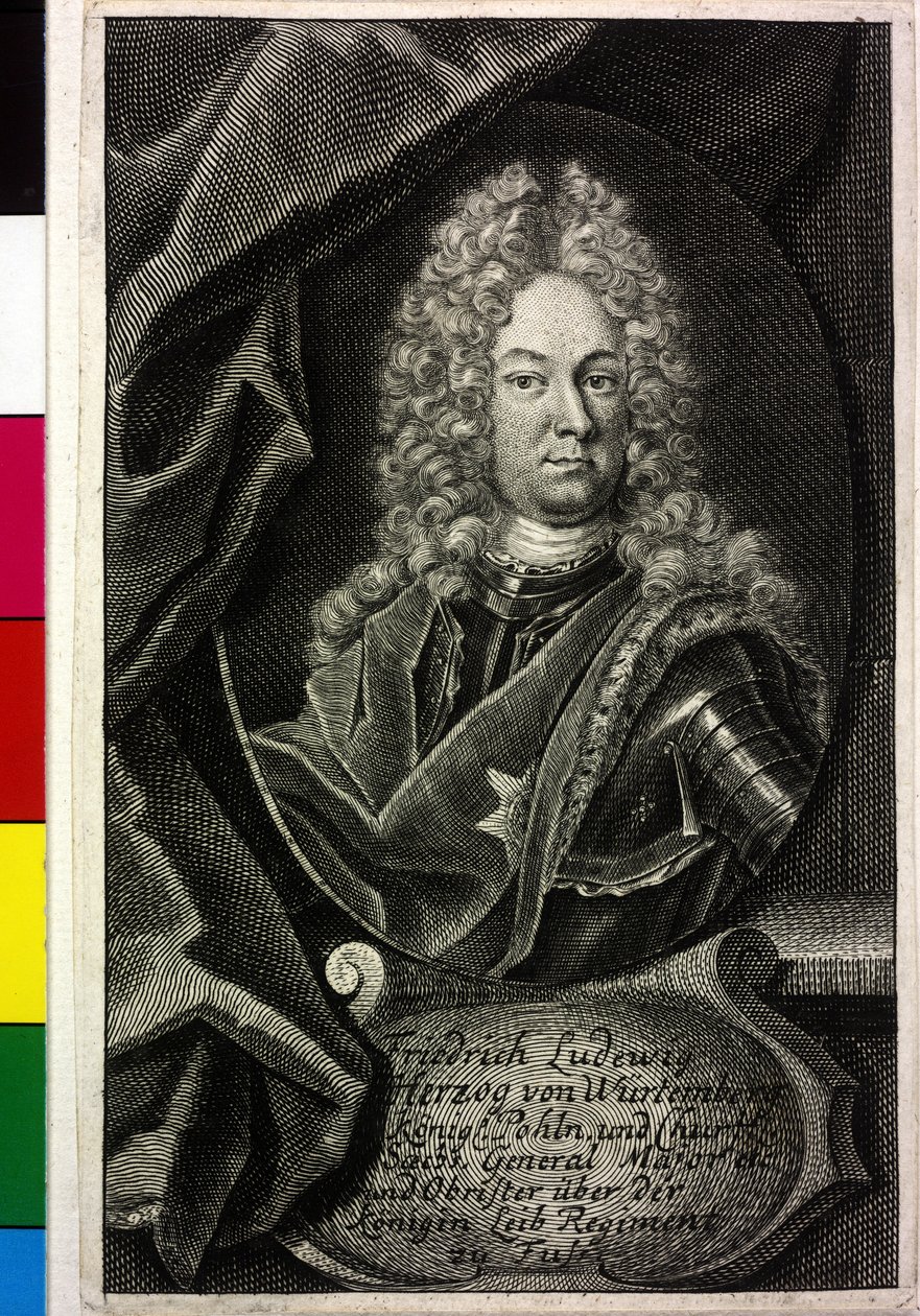 William Loeffelholz von Colberg av Artist Unknown