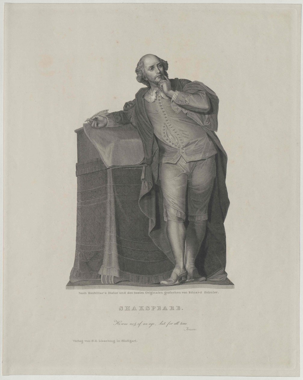 William Shakespeare av Artist Unknown