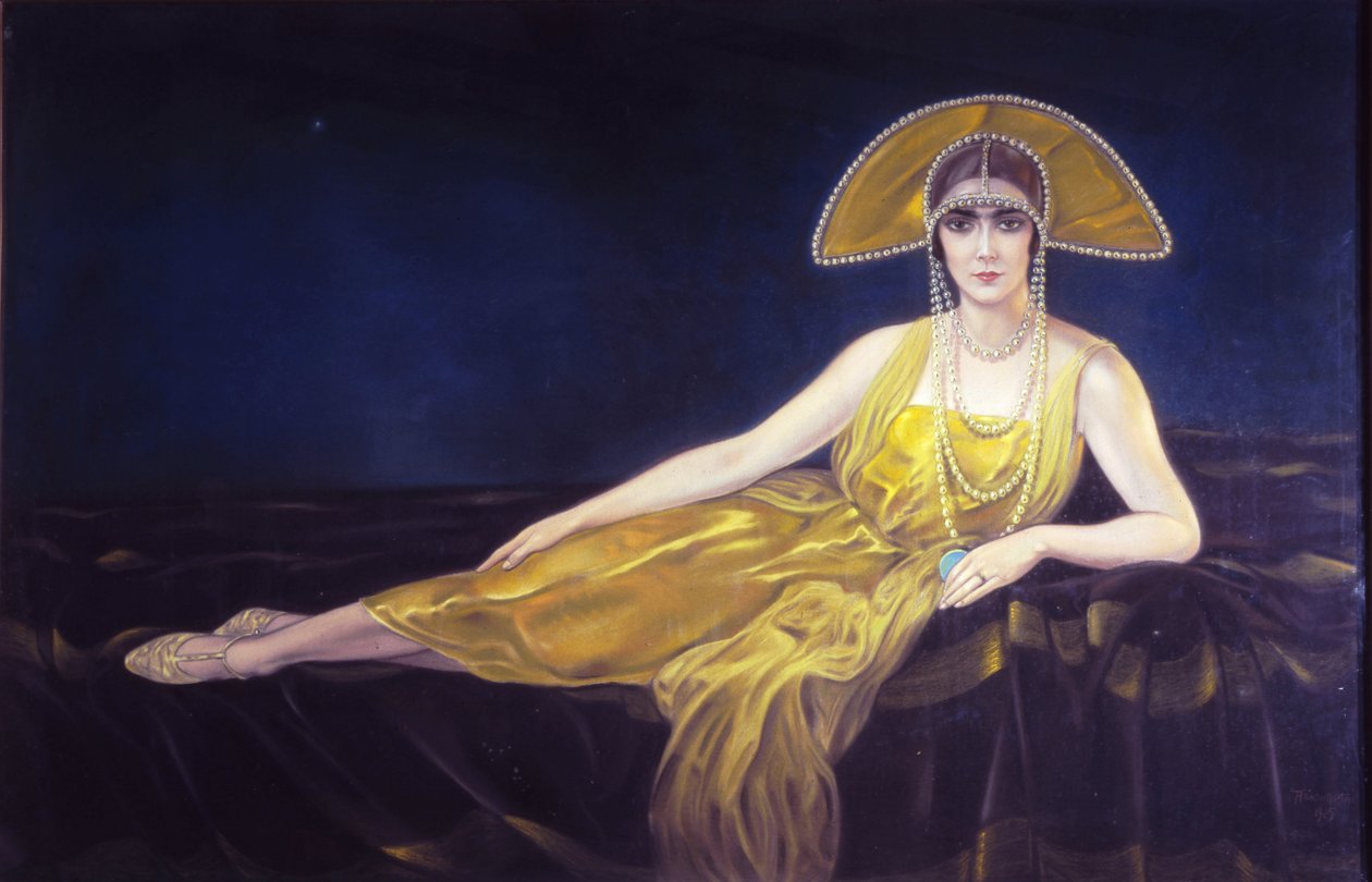 Porträtt av Wally Toscanini, 1925. av Arturo Martini