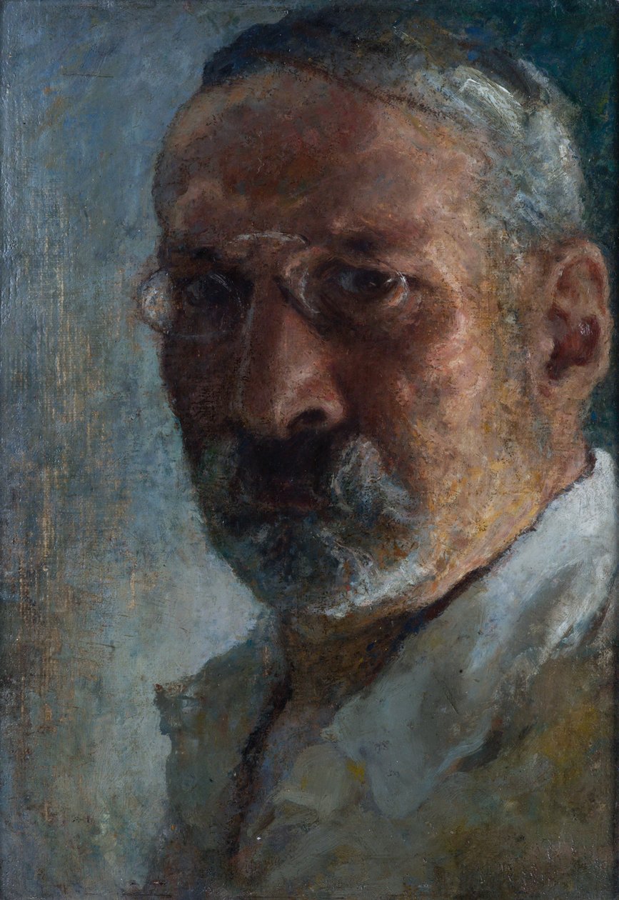Självporträtt. av Arturo Rietti