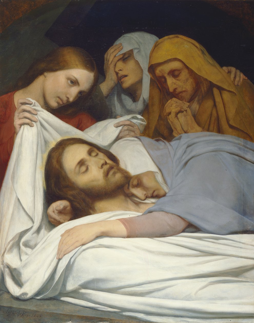 De heliga kvinnorna vid graven av Ary Scheffer
