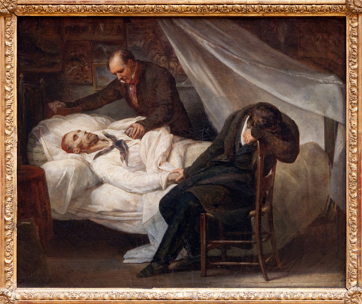 Gericaults död av Ary Scheffer