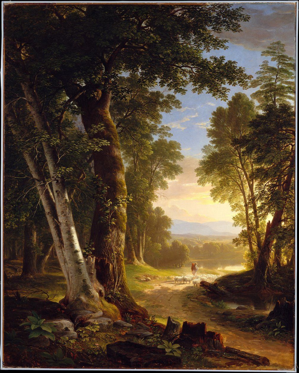 The Beeches av Asher Brown Durand