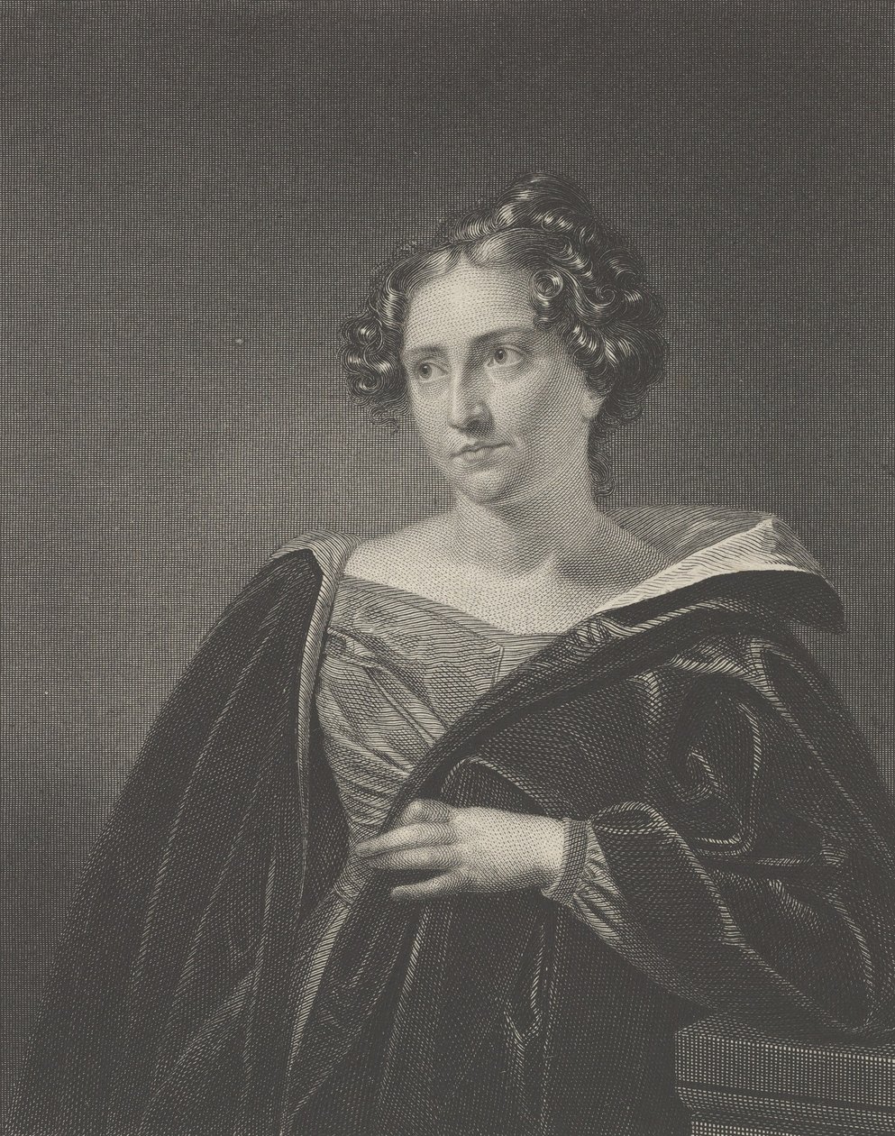 Catherine Maria Sedgwick, 1832. av Asher Brown Durand