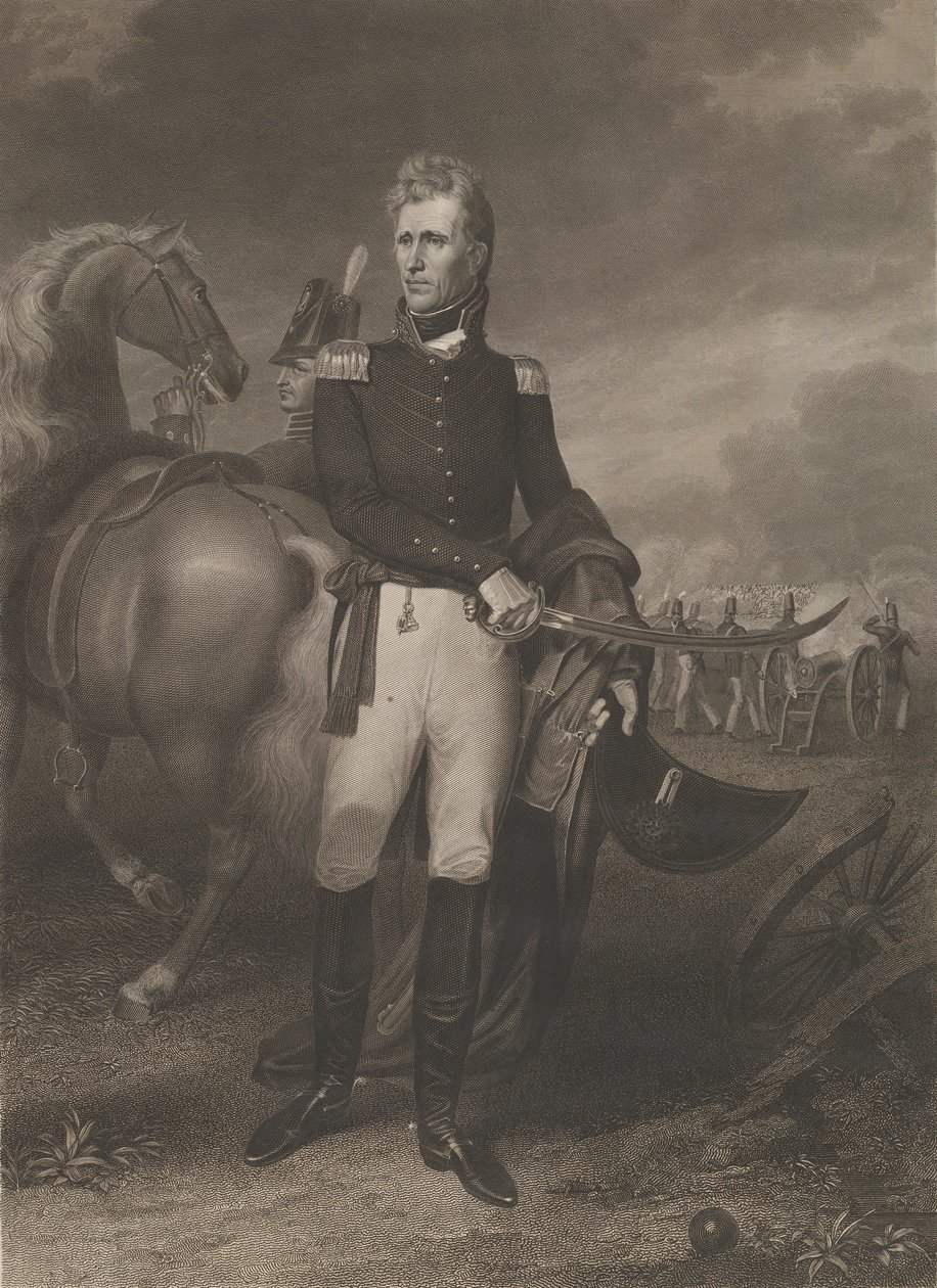 General Andrew Jackson, juni 1828. av Asher Brown Durand