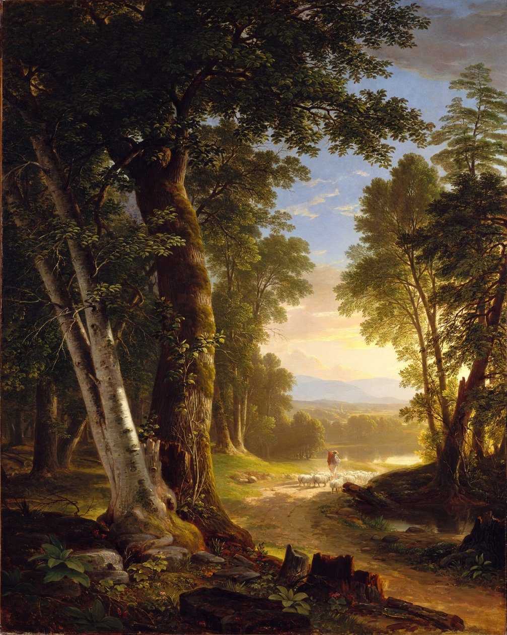 Bokarna, 1845 av Asher Brown Durand