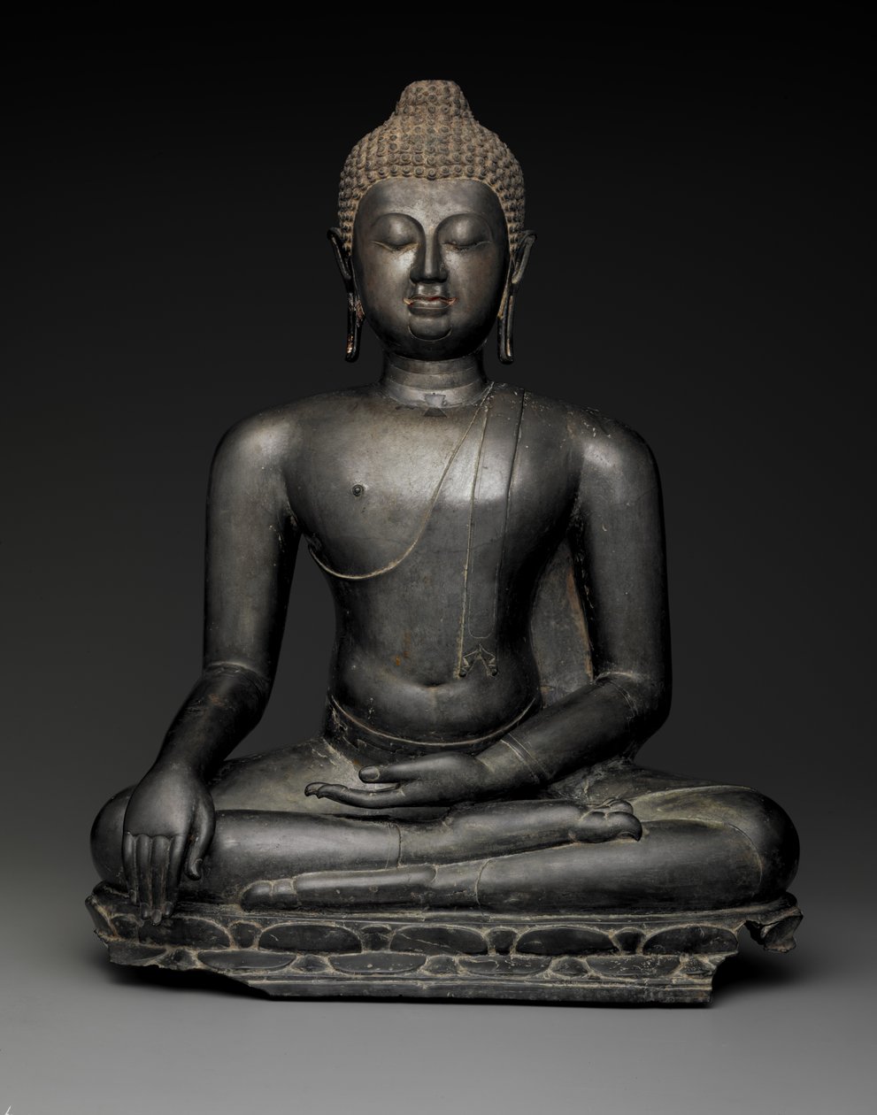 Buddha (brons) av Asian School