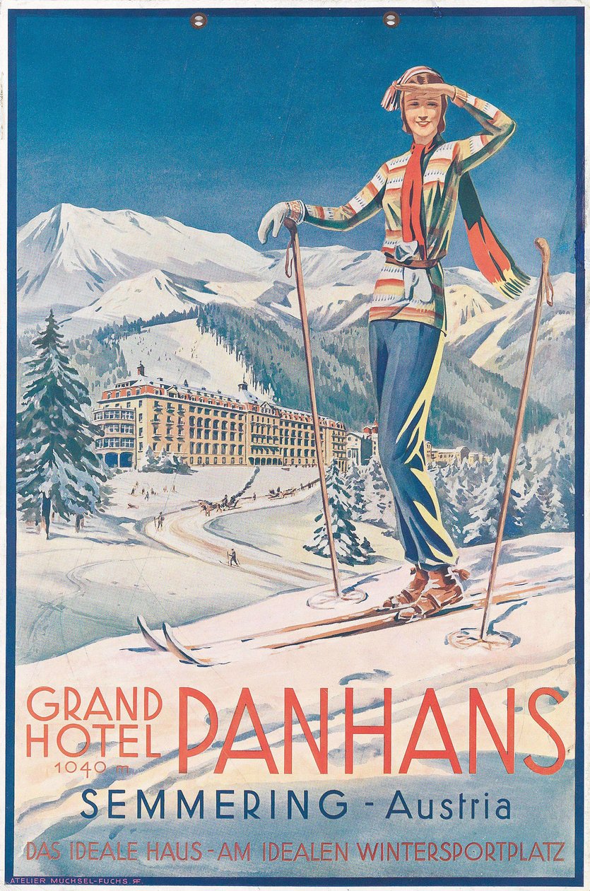 Grand Hotel Panhans Semmering, 1930-tal. av Atelier Muchsel Fuchs