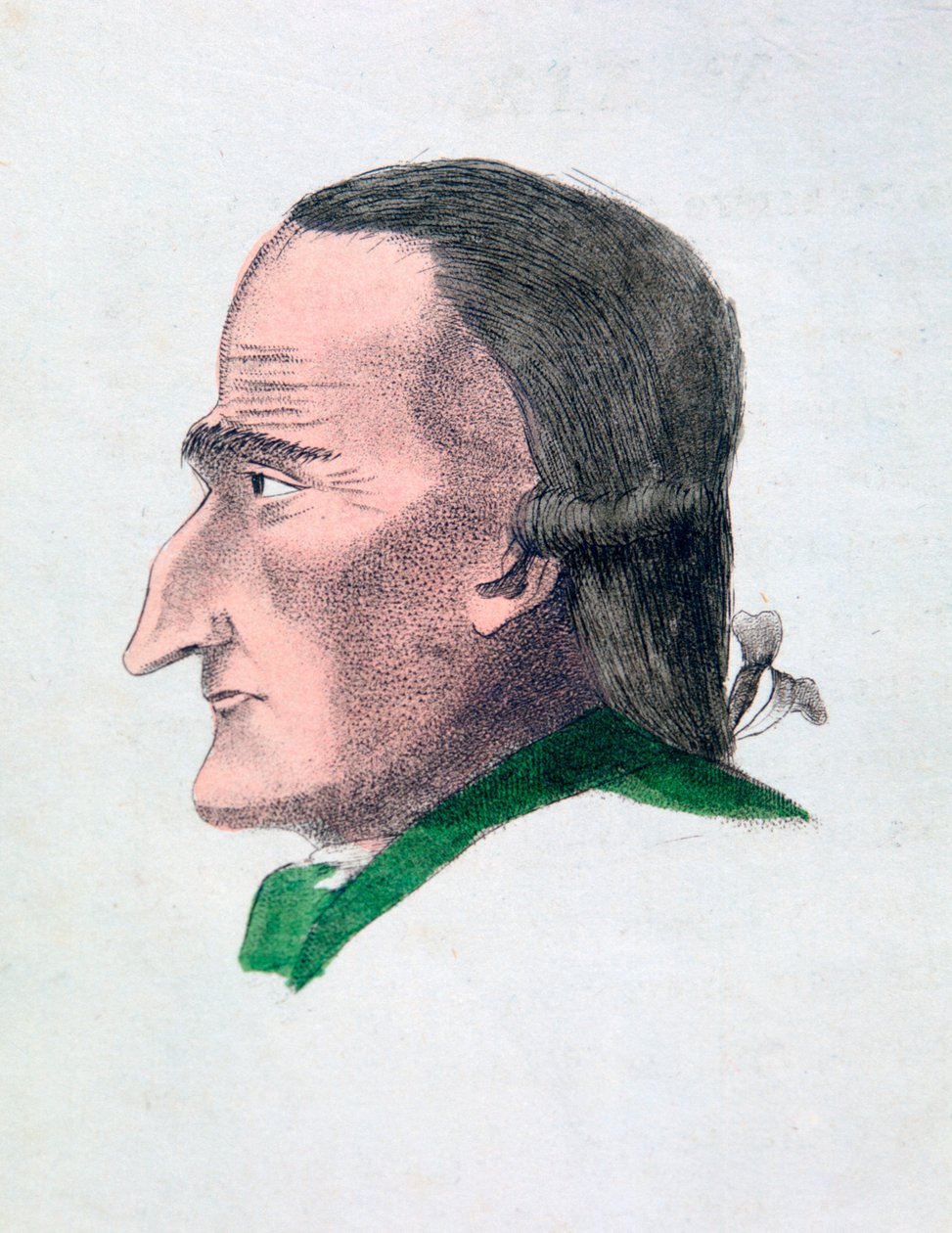 En snålhet i ansiktet, 1808 av Athanasius Kircher