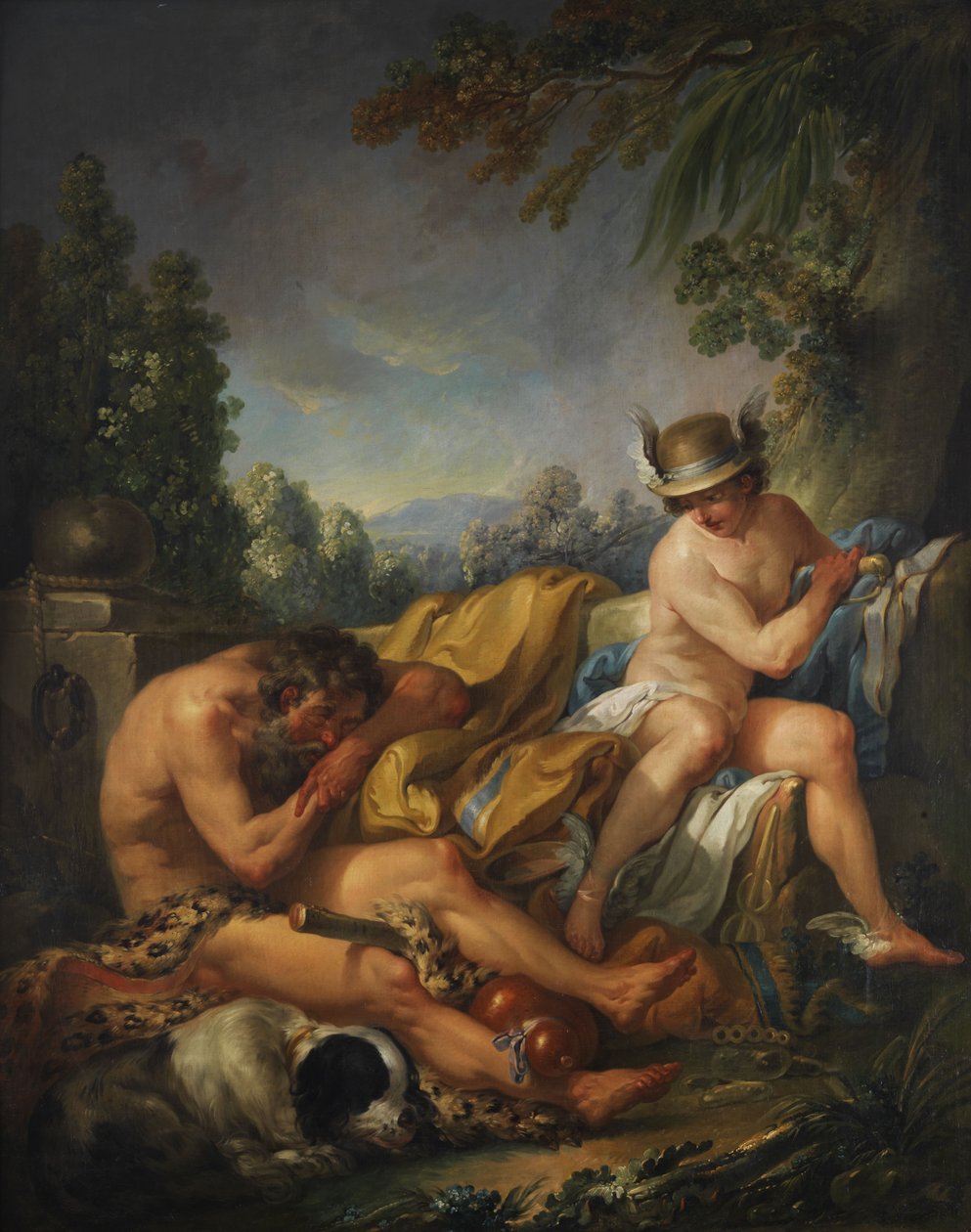 Merkurius och Argus av Charles Amedee Philippe van Loo