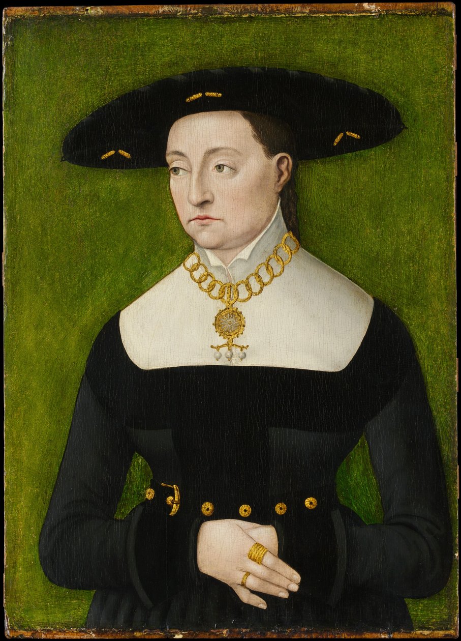 Katharina Merian av Attributed to Hans Brosamer
