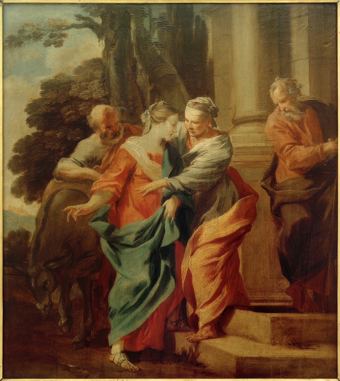 Besöket av Aubin Vouet