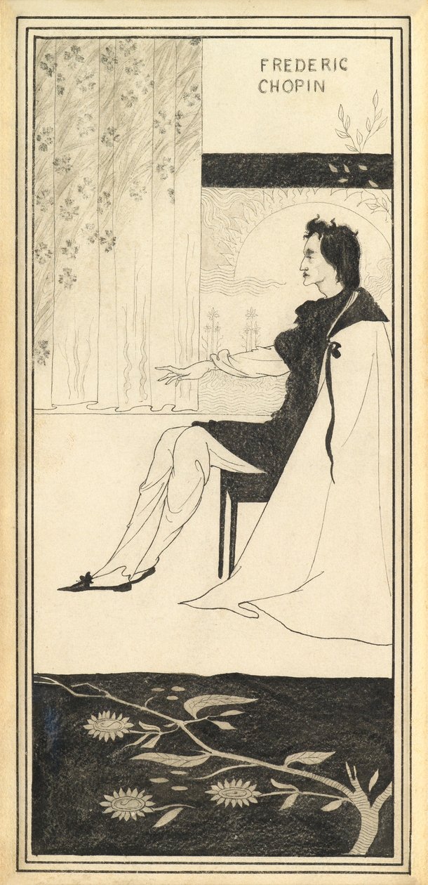 Frederic Chopin av Aubrey Beardsley