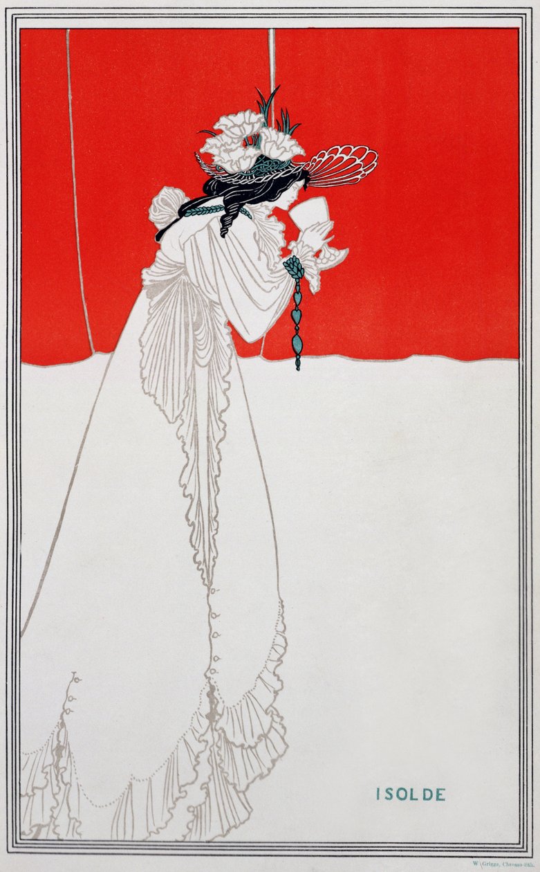 Isolde, illustration från 