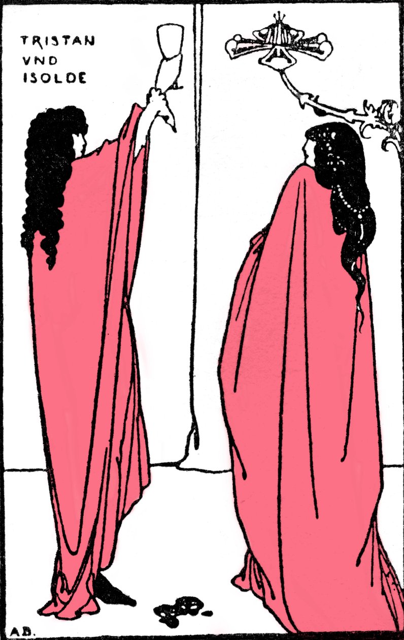 Richard Wagners Tristan och Isolde av Aubrey Beardsley