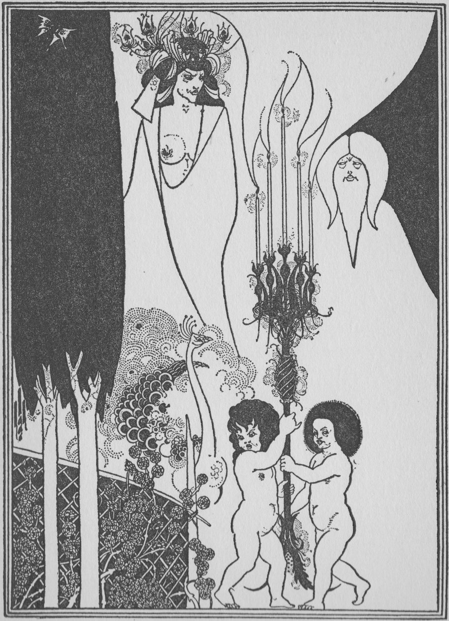 Herodes ögon, 1898 av Aubrey Beardsley