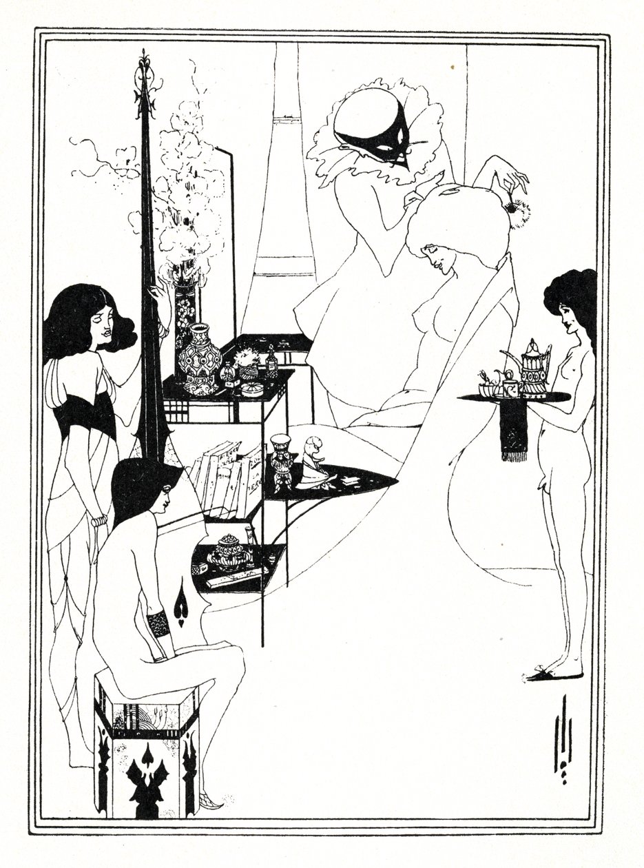 The Toilette of Salome, 1899 av Aubrey Beardsley