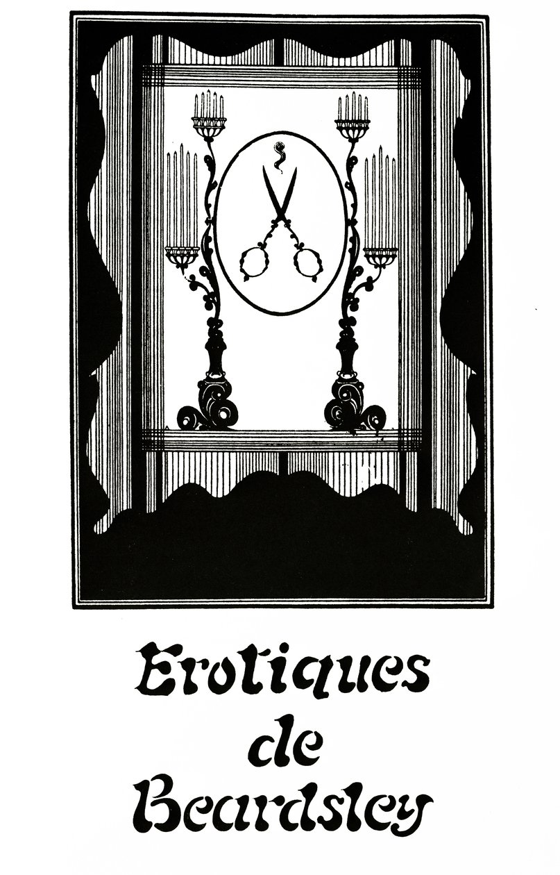 Beardsley Erotics, ca 1894 av Aubrey Beardsley