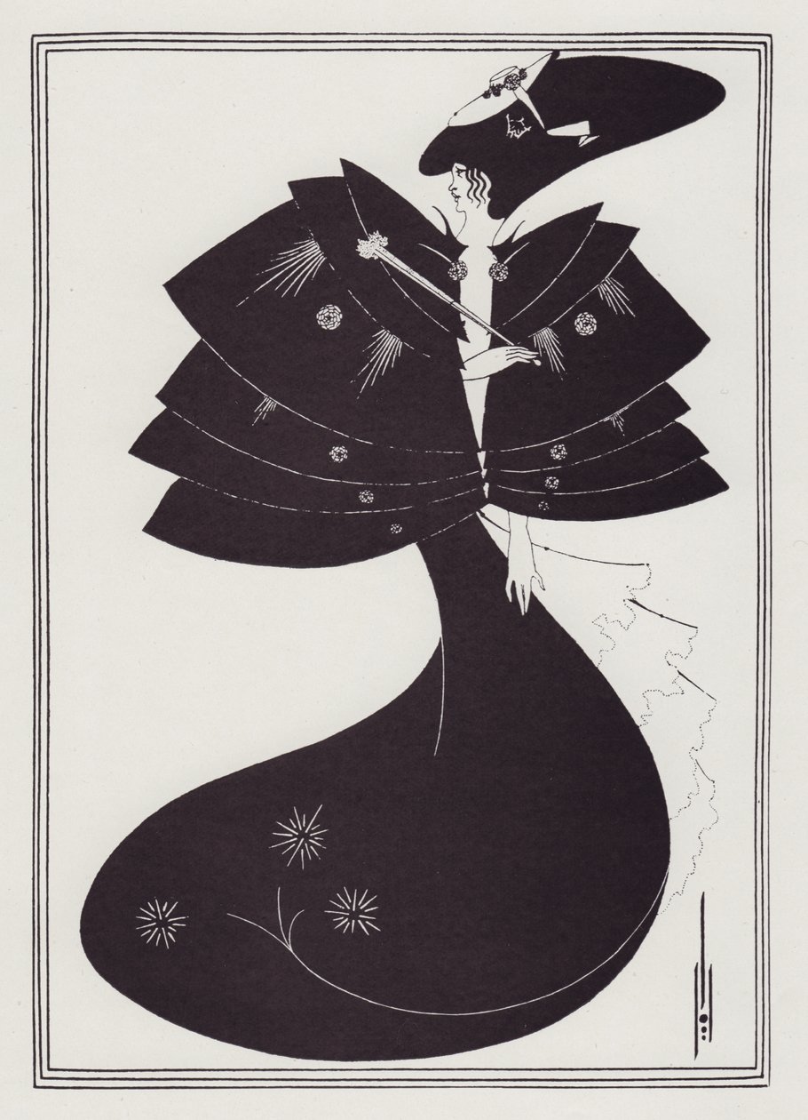 Svarta udden, 1893. av Aubrey Beardsley