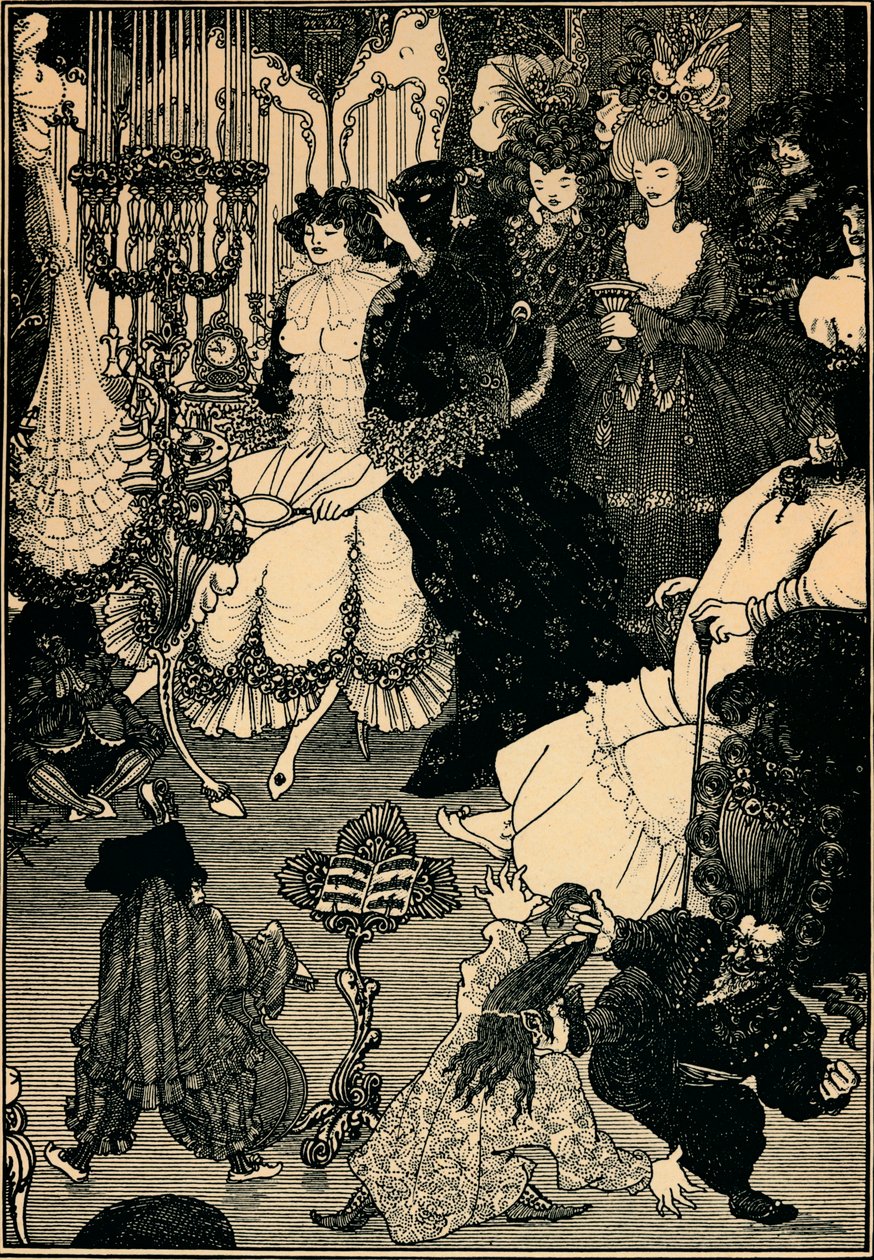 The Toilet of Helen, 1890-talet, 1935. av Aubrey Beardsley