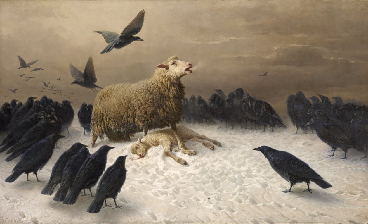 Ångest av August Friedrich Albrecht Schenck