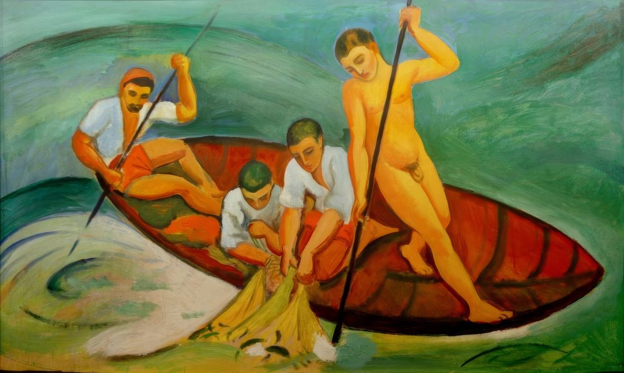 Stort drag av August Macke
