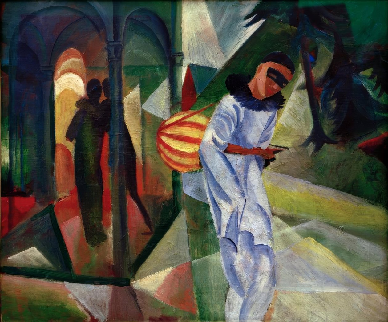 Pjerrot av August Macke