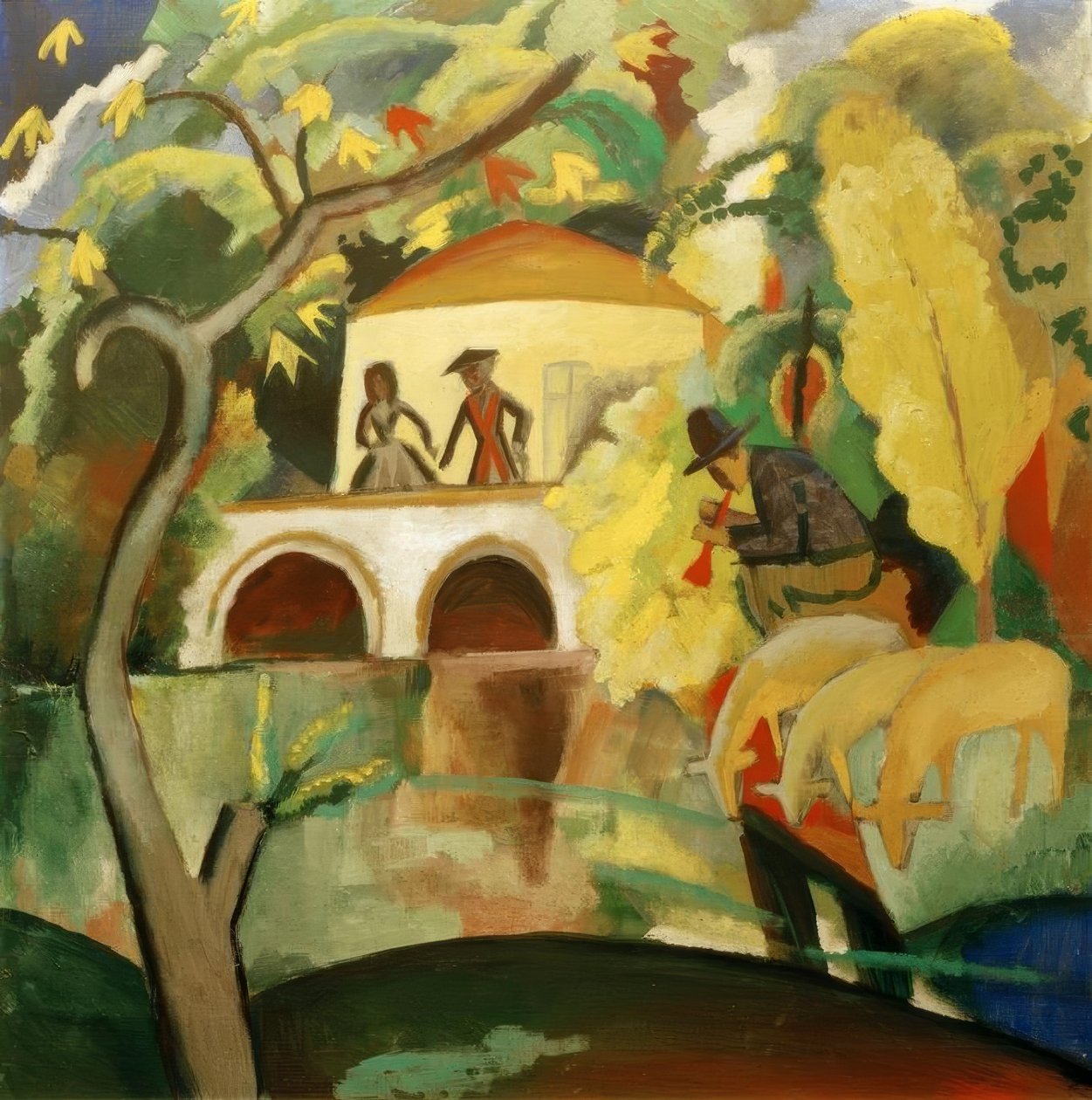 Rokoko av August Macke