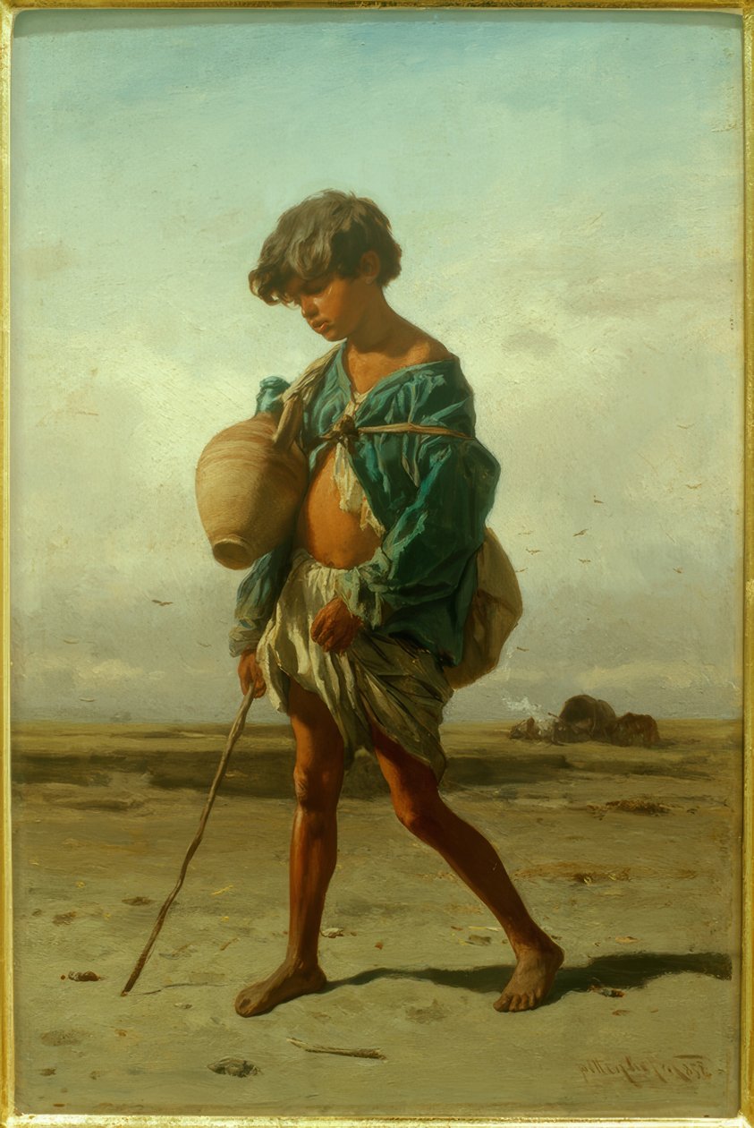 Zigenare pojke av August von Pettenkofen