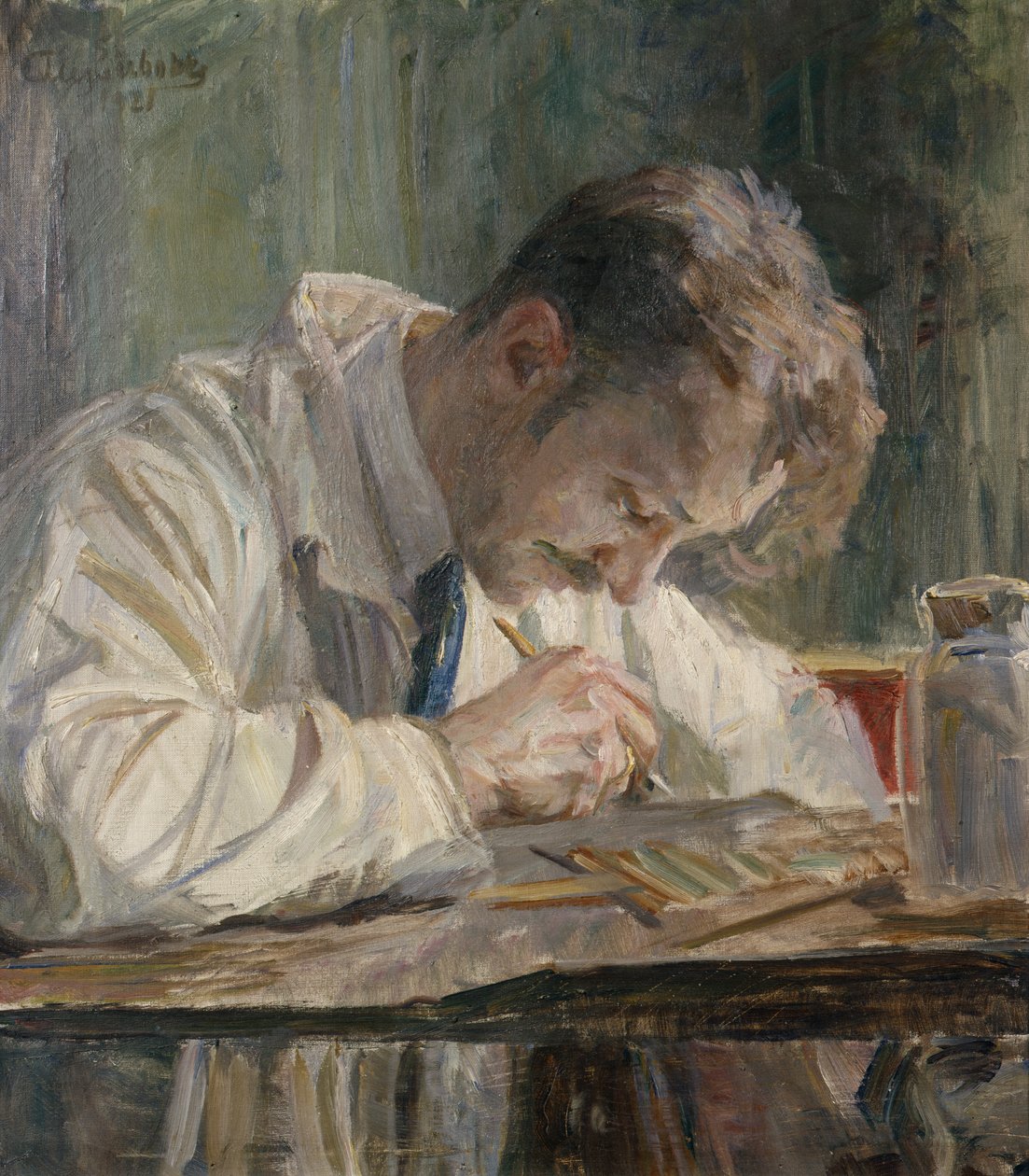 Porslinsmålaren av August Eiebakke