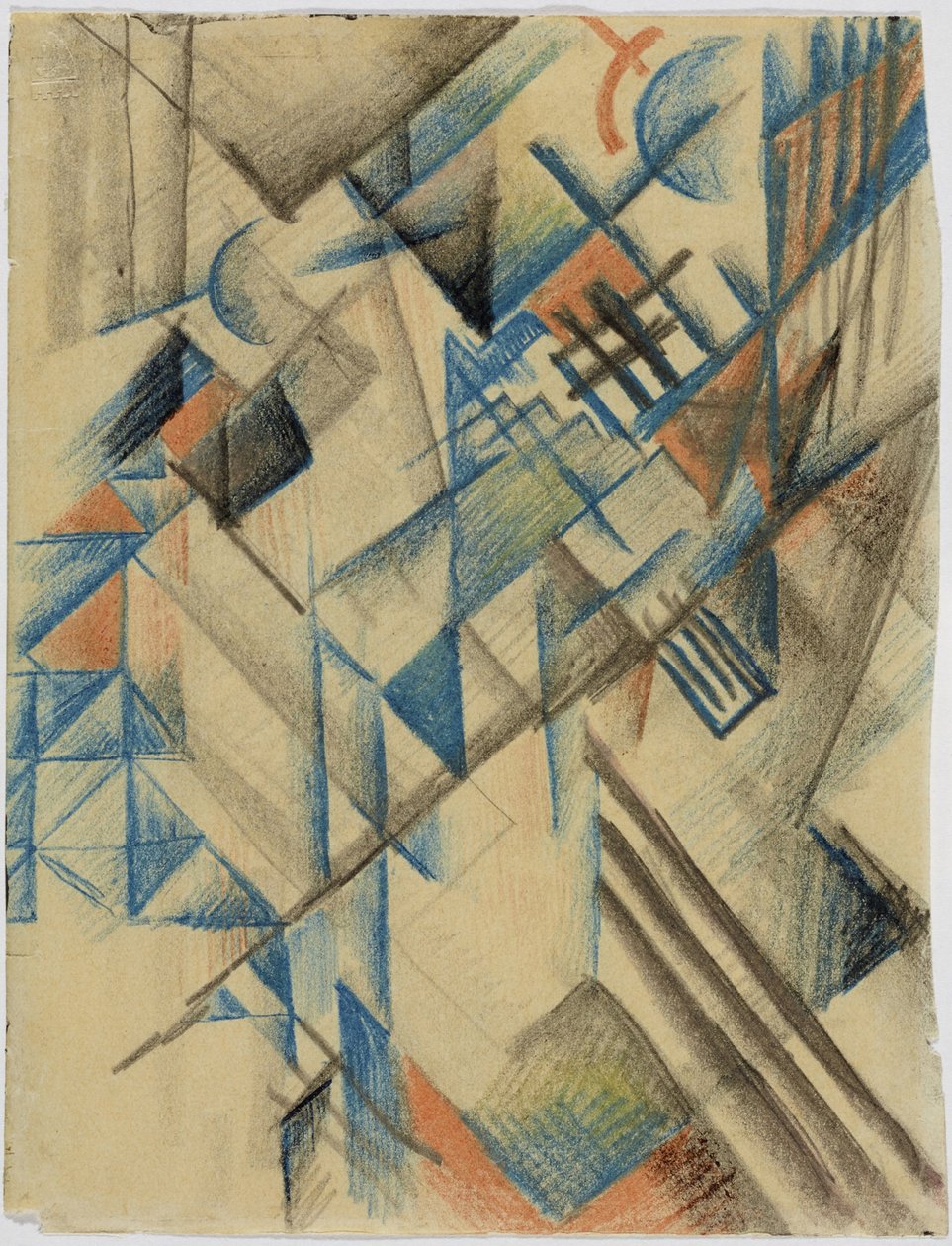 Abstrakta former II av August Macke