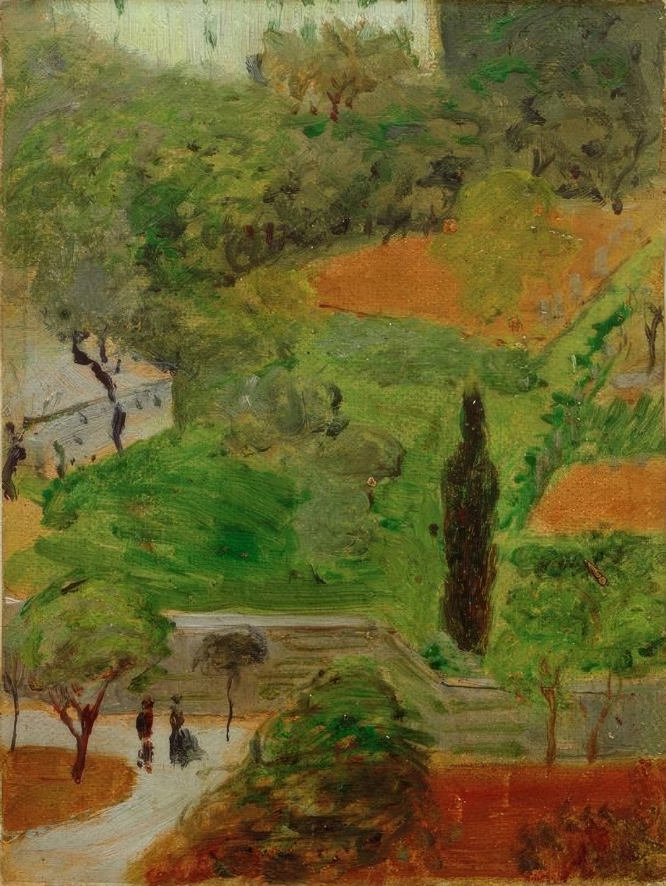 Minne från Italienresan av August Macke
