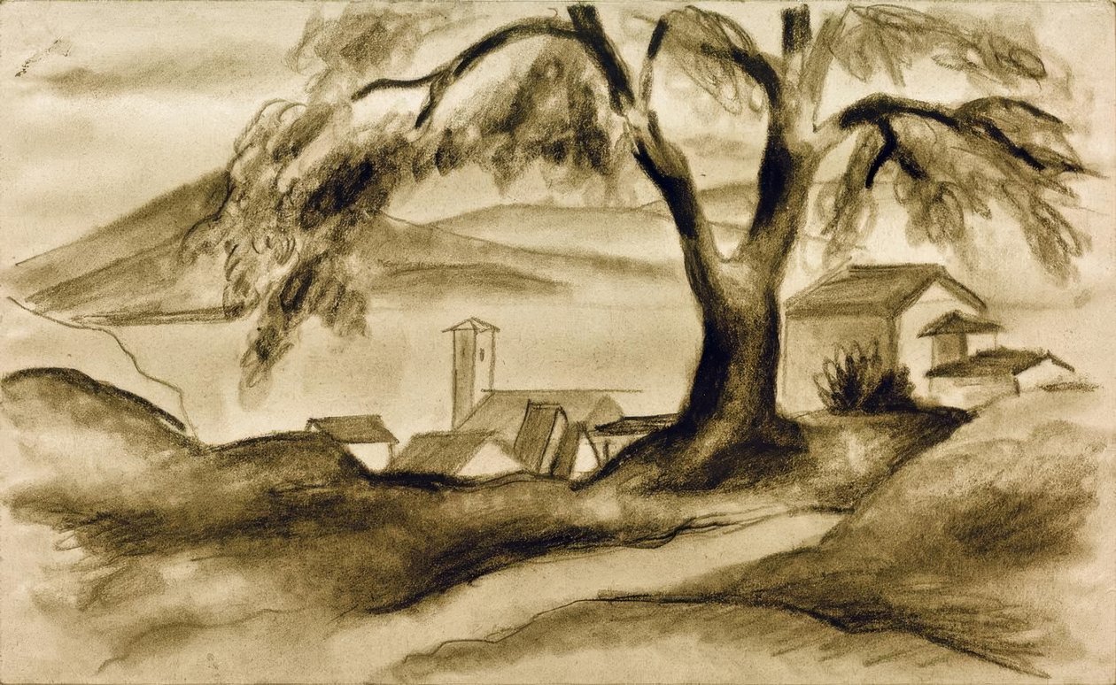 Hilterfingen am Thuner See av August Macke