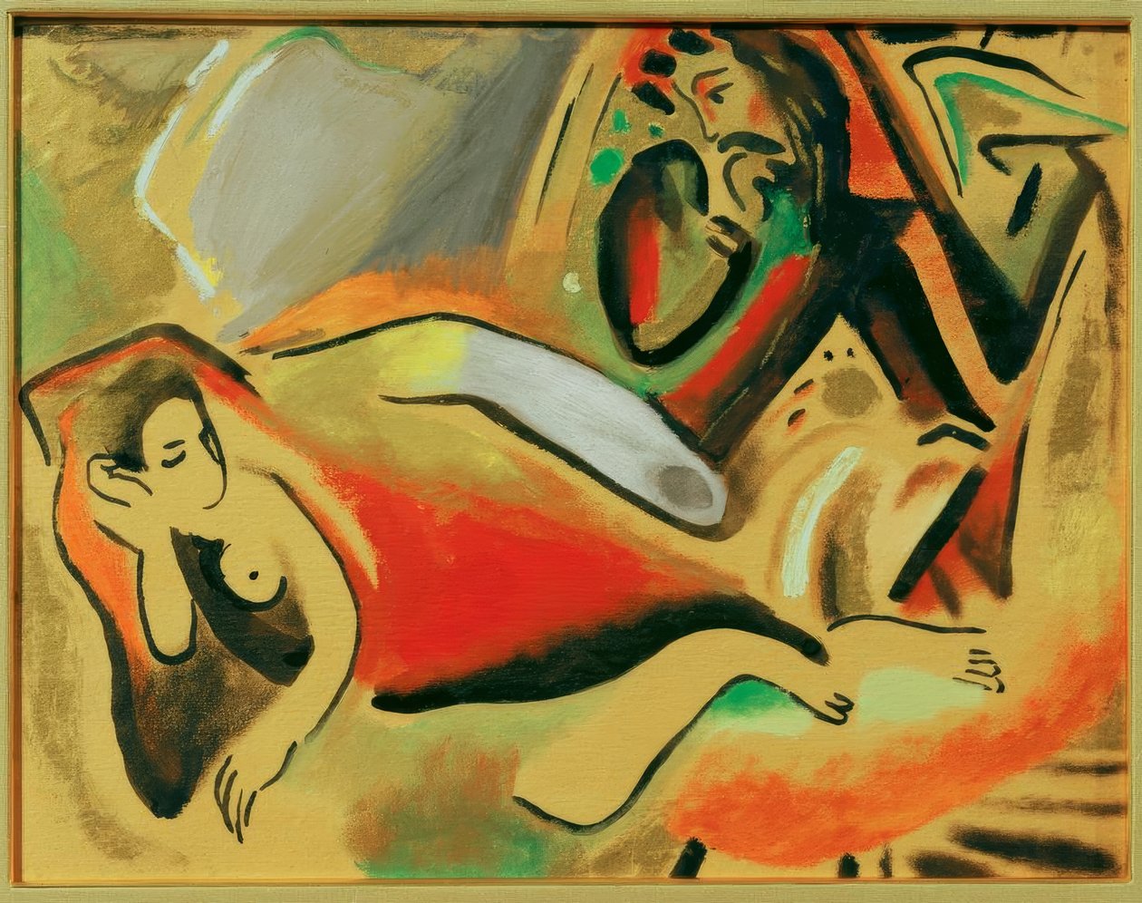 Saga (Sindelsdorf) av August Macke