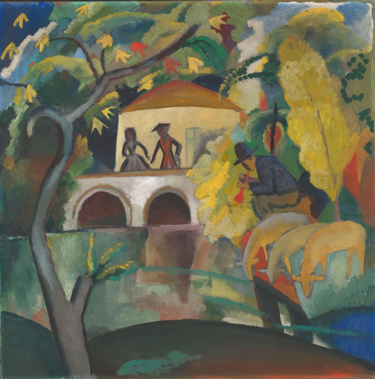 Rokoko av August Macke