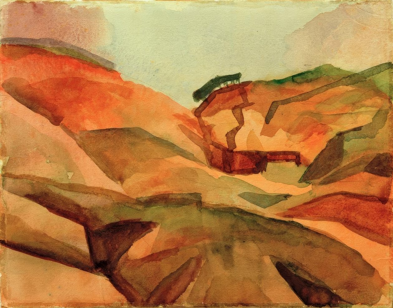 kanjon av August Macke