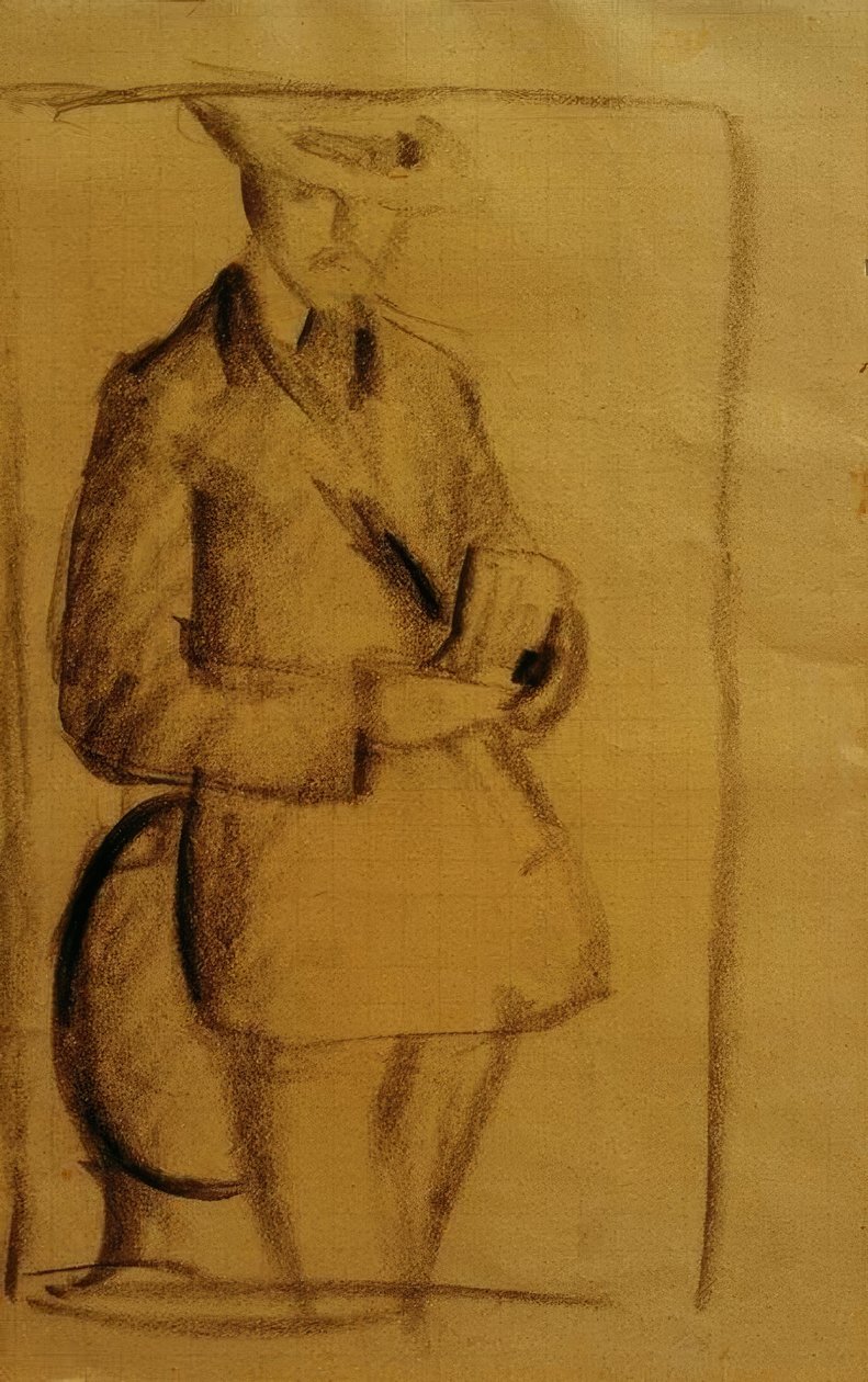 Självporträtt av August Macke
