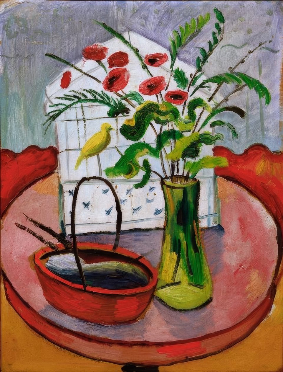 Vogelbauer av August Macke