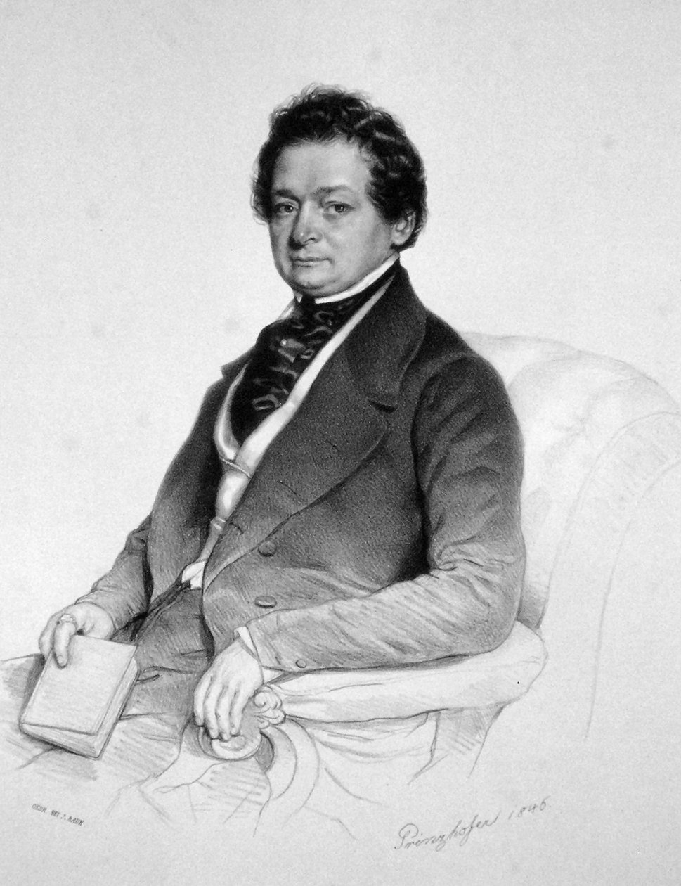 Franz Xaver Hlubek av August Prinzhofer