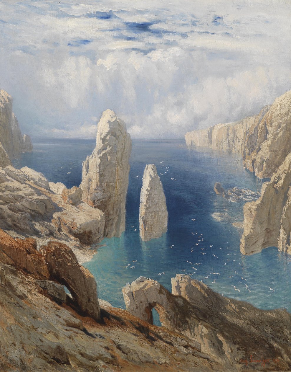Klippor av August Schaeffer von Wienwald